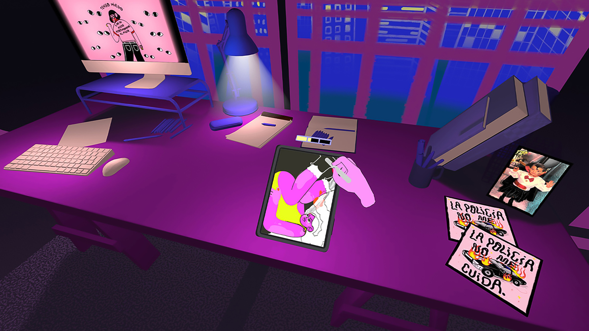 Réalité virtuelle : Dessiner pour résister